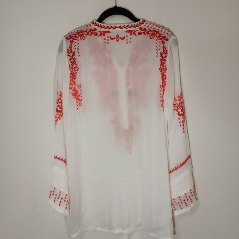 🧡Johnny was ROSS RED TUNIC - Picture 8 of 13